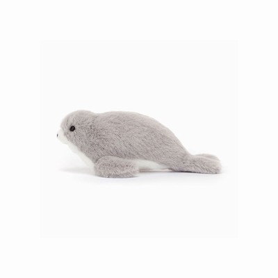 Jellycat Nauticool Grey Seal Australia | 698320WYZ